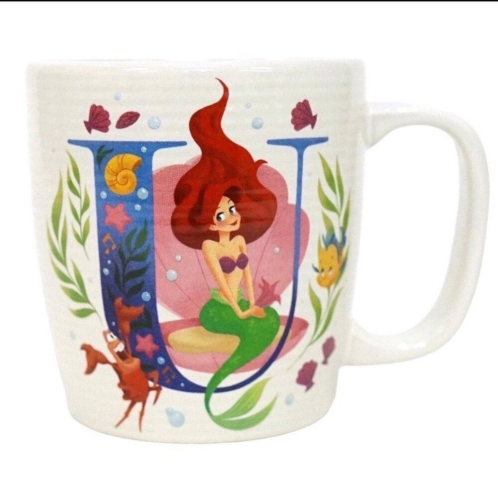 Disney Parks:NEW Walt Disney World, Little Mermaid Ariel, ABC, U for Under Sea